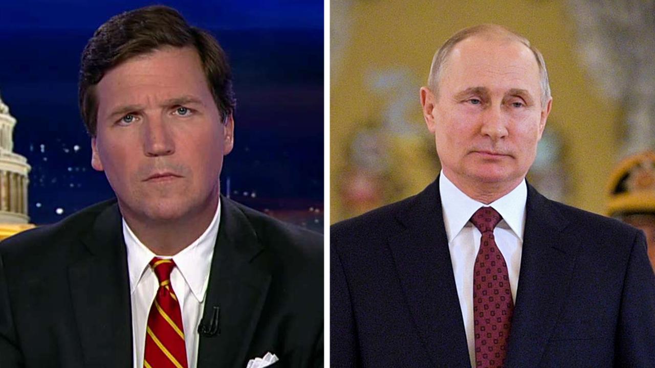 Media accuses Tucker of pushing 'Russian propaganda'