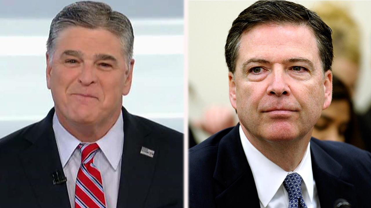 Hannity: Comey is ready to cash in on his hatred for Trump