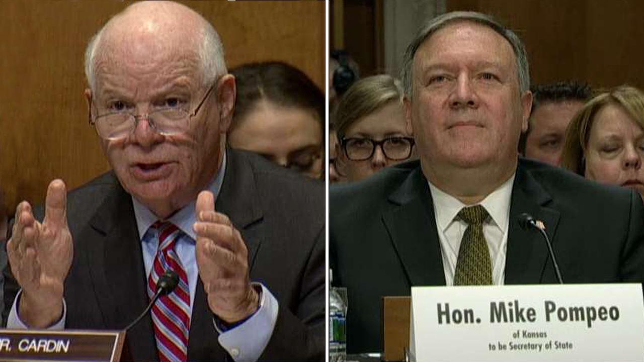 Sen. Cardin presses Mike Pompeo on fate of Iran nuclear deal