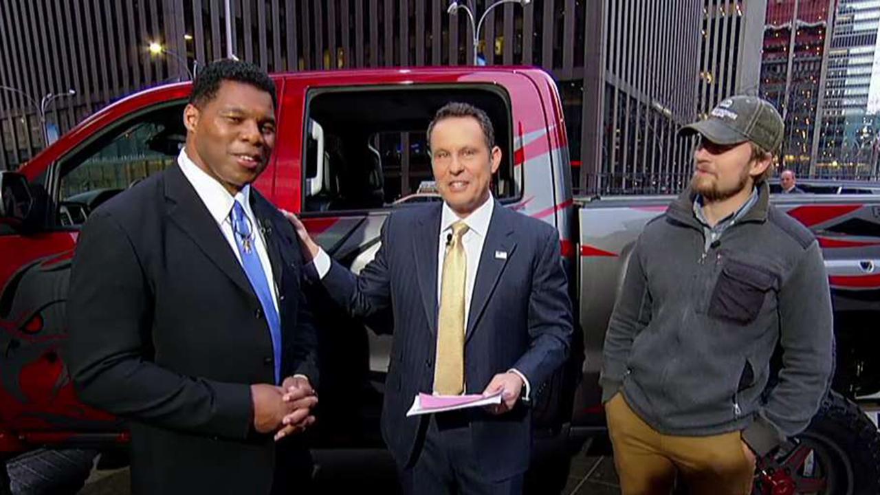 Truck giveaway winner shares his story on 'Fox & Friends'