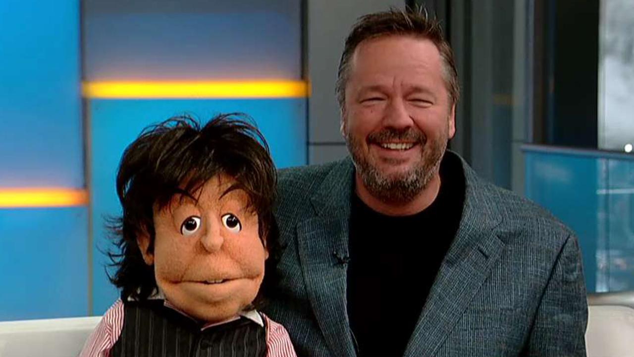 Terry Fator debuts his new character on 'Fox & Friends'