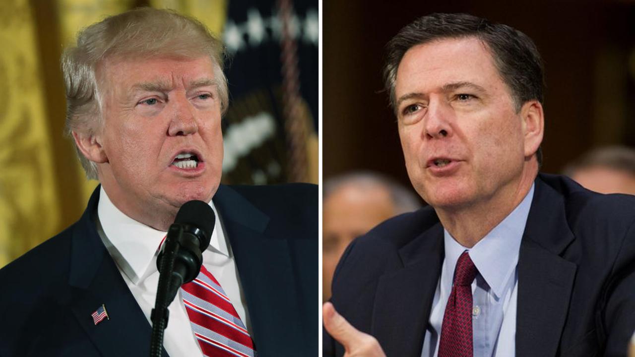 Trump blasts Comey as details emerge from unreleased book