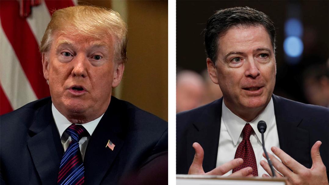 Trump Attacks Former Fbi Director Over Tell All Book 4858