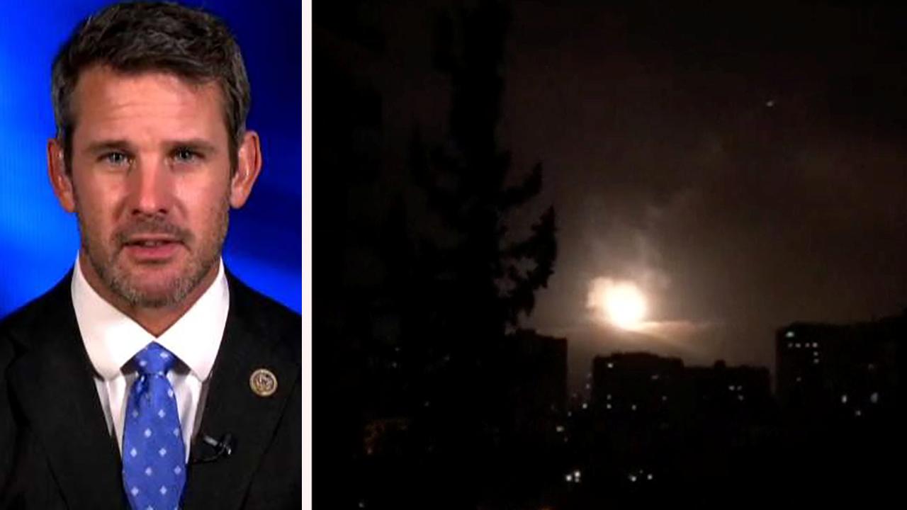 Kinzinger: Syria strike sends strong message to Russia, Iran