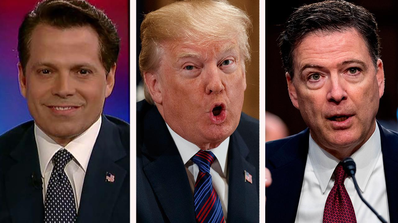 Anthony Scaramucci on war of words between Trump and Comey