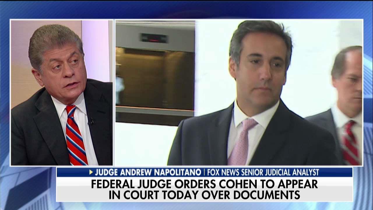 Judge Nap on Michael Cohen Court Appearance