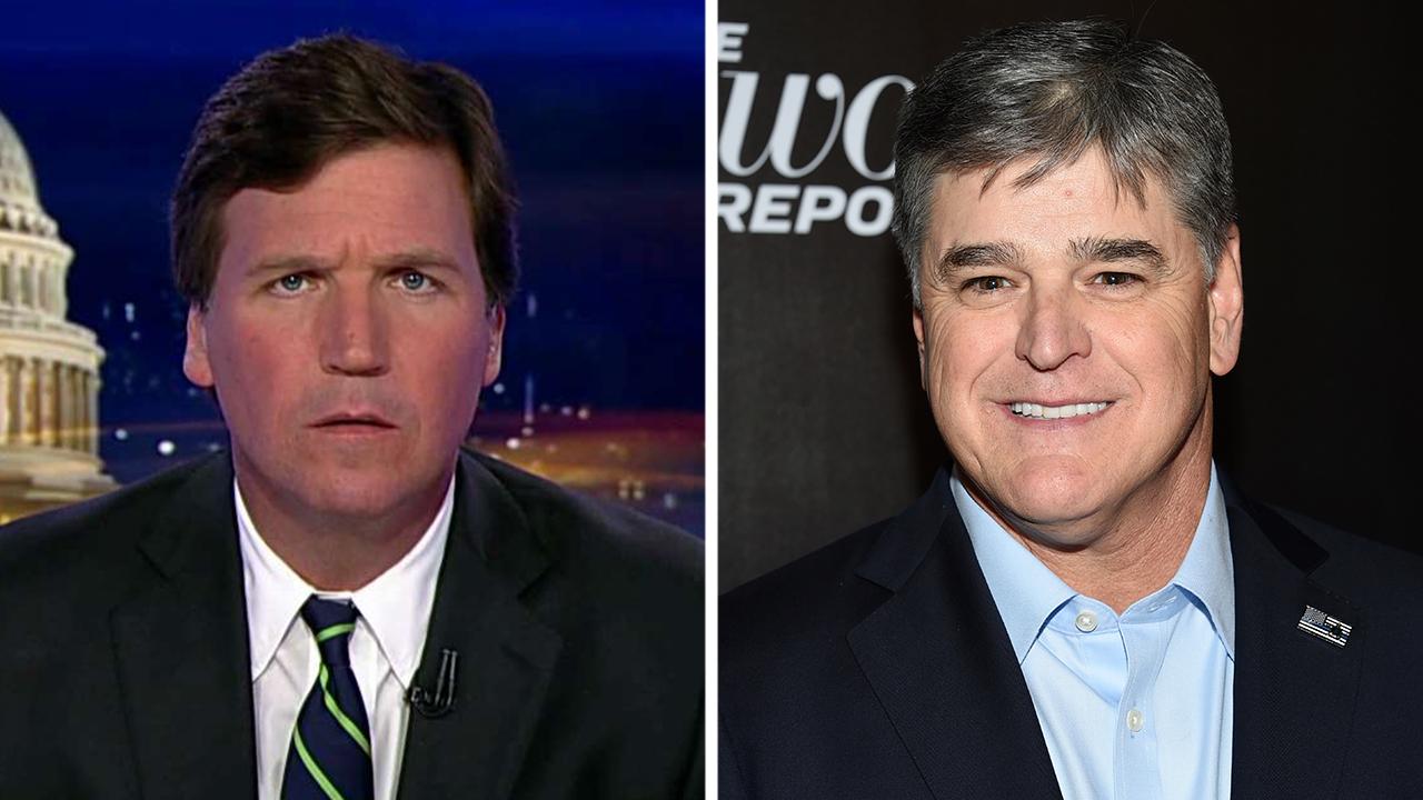 Tucker: Hannity controversy is about hurting Trump