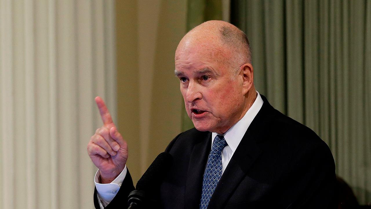 Governor Brown Takes Immigration Fight To Washington Dc Fox News Video
