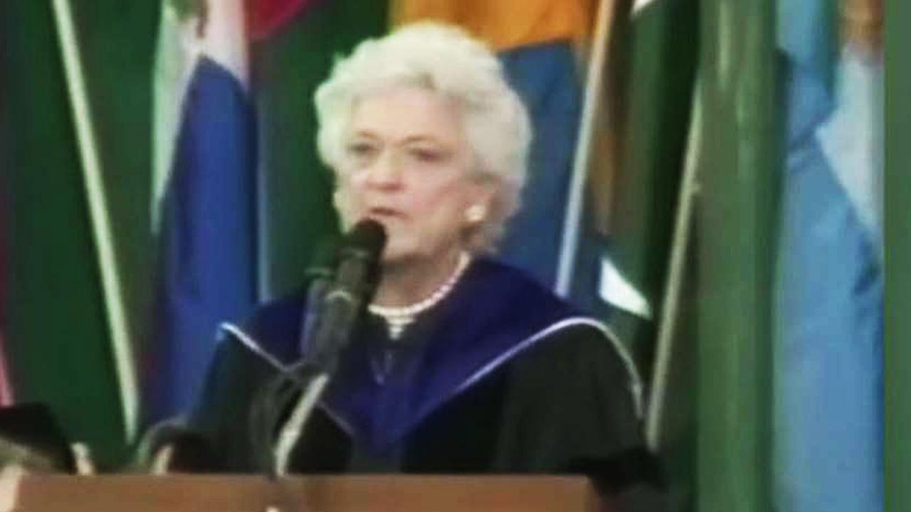 Why Barbara Bush's speeches were powerful