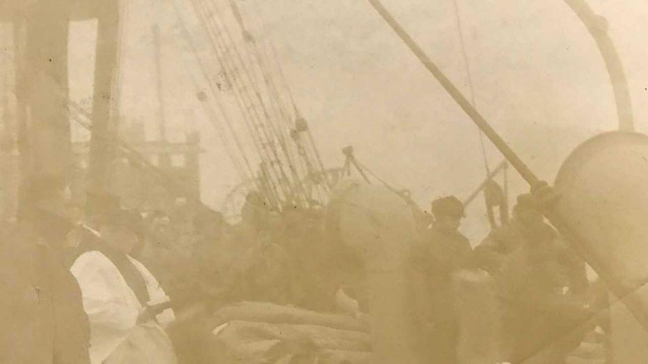 Rare Titanic photo of burial at sea hits auction block