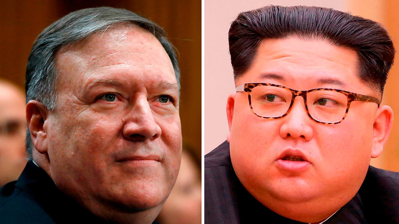 Pompeo has secret sit down with North Korea's Kim Jong Un