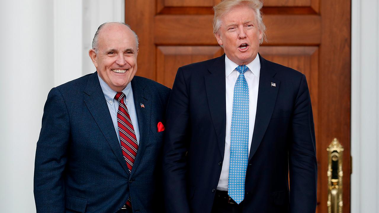 Trump receives assurance from Rosenstein, adds Rudy to team