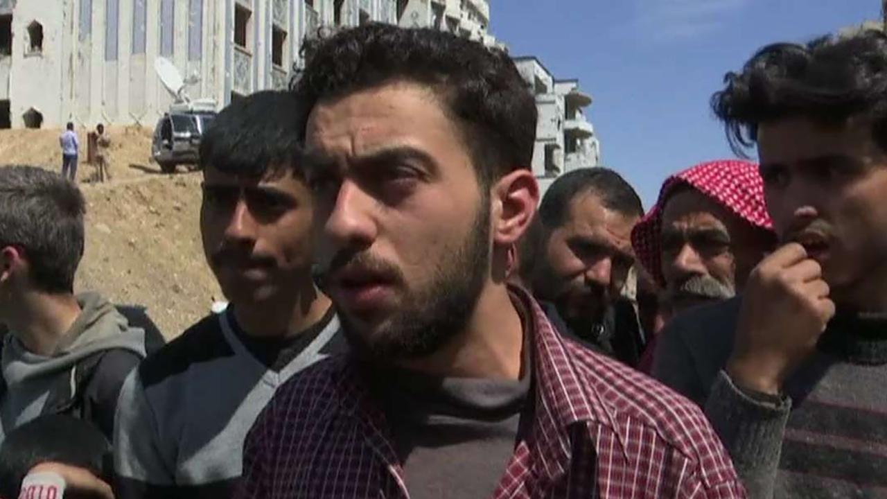 Survivors share stories of chemical attack in Syria