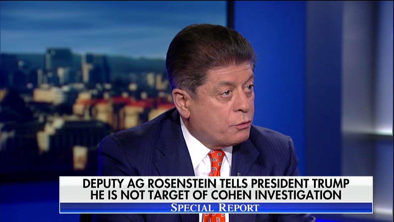 Judge Nap: Trump May Not Be 'Target' of Mueller Probe or Cohen Raid, But He Is a 'Subject'