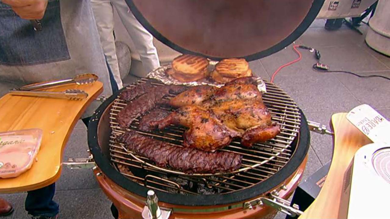 Chef George Duran breaks out the grill to welcome spring