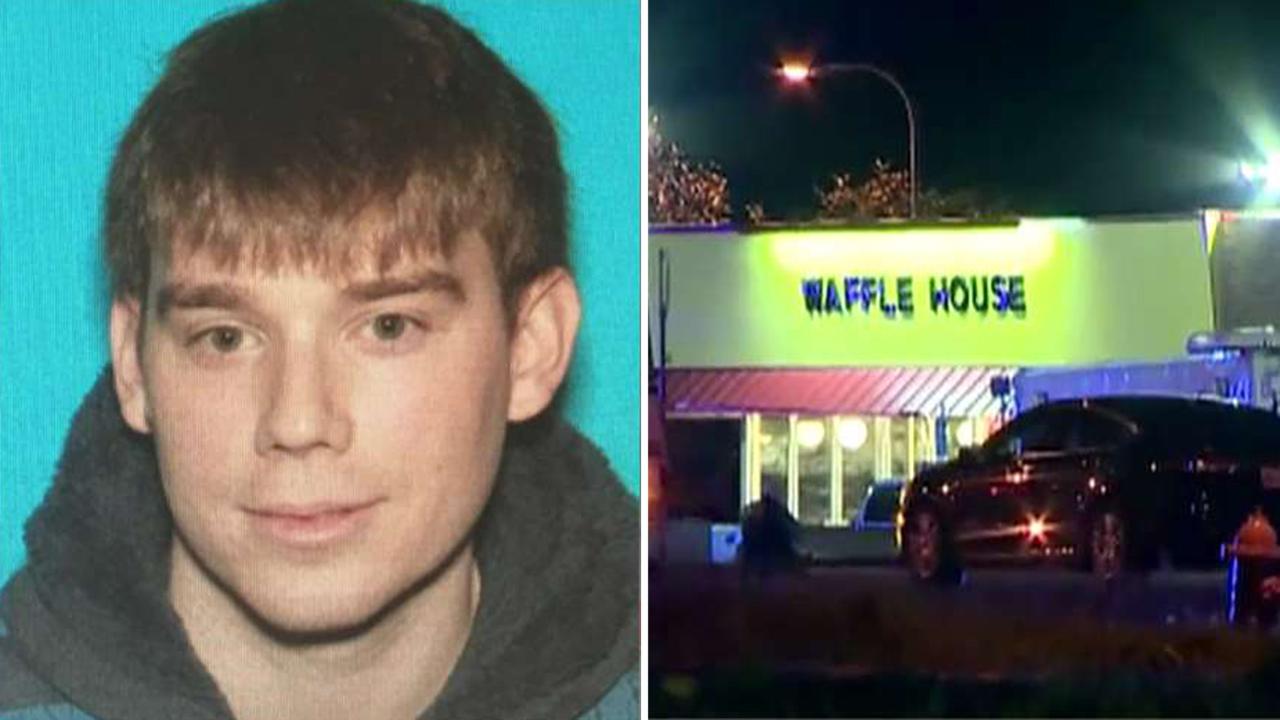 Rpt: Police surround home in search of Waffle House gunman