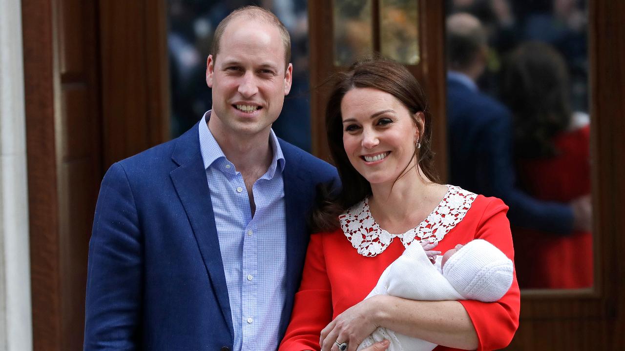 Duchess of Cambridge, Prince William step out with new baby