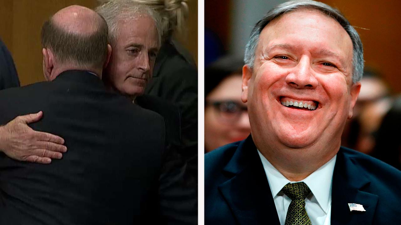 Coons vote switch sends Pompeo nomination out of committee