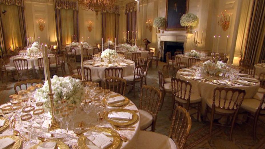 How to host a state dinner at the White House