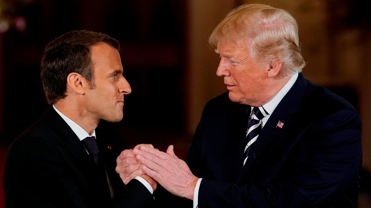 Foreign policy tops Trump's bilateral agenda with Macron