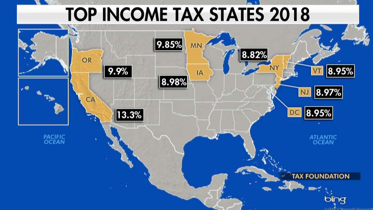 Why residents are fleeing high-tax states