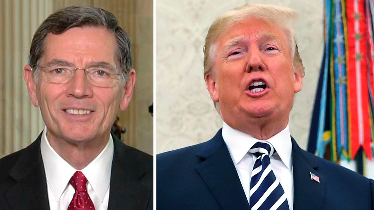 Barrasso: Trump speaks clearly, carries a big stick on Iran