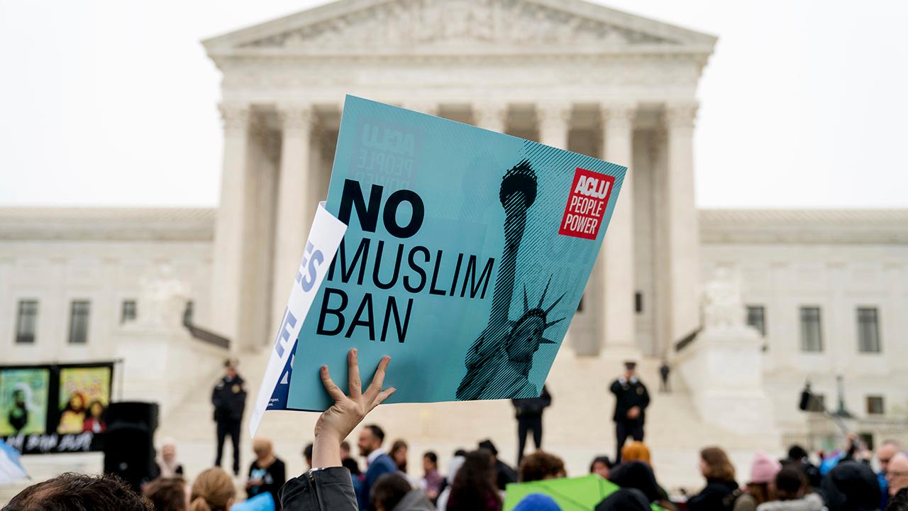 Supreme Court hearing oral arguments on Trump's travel ban
