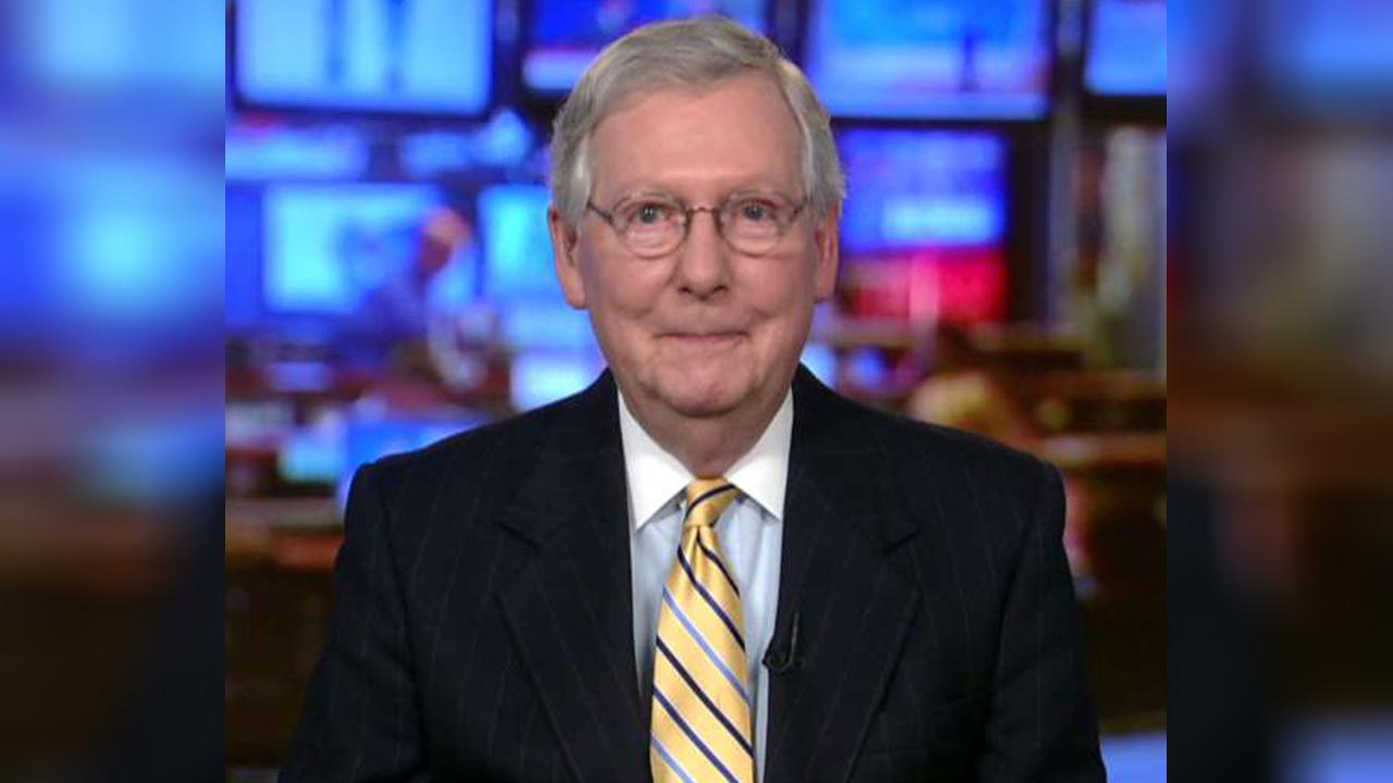 McConnell on getting Trump's nominations through, midterms