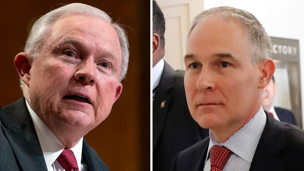 AG Jeff Sessions, EPA Chief Pruitt to face lawmakers today