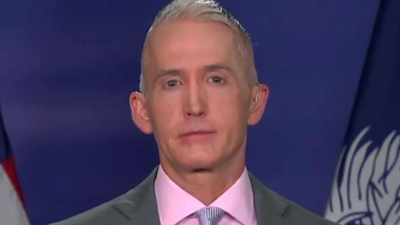 Trey Gowdy on Baier's interview with Comey