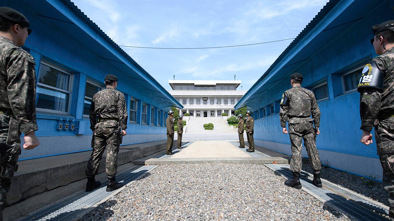 Heightened security at the Korean border ahead of summit