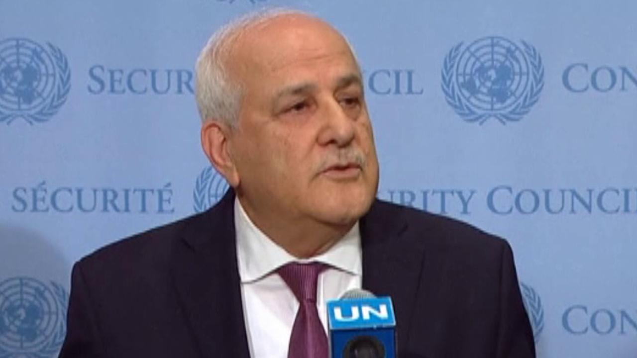 Palestinian representative to UN calls for investigation