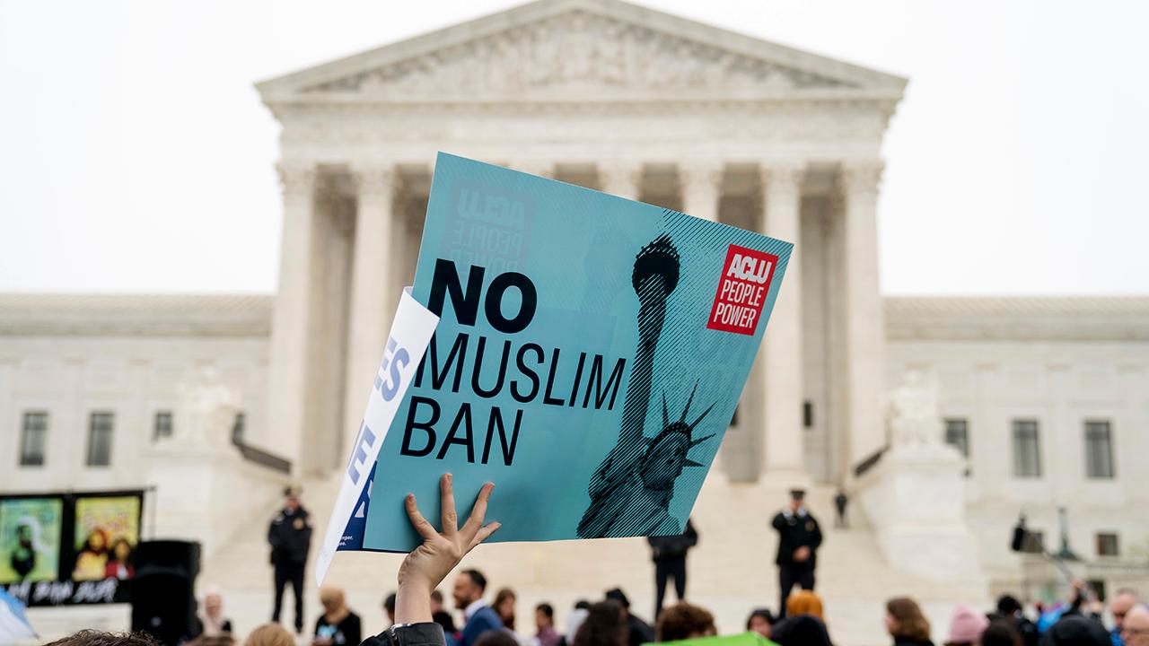 Supreme Court hears arguments on Trump's travel ban