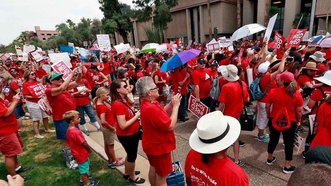 Some striking teachers skeptical of budget deal in Arizona
