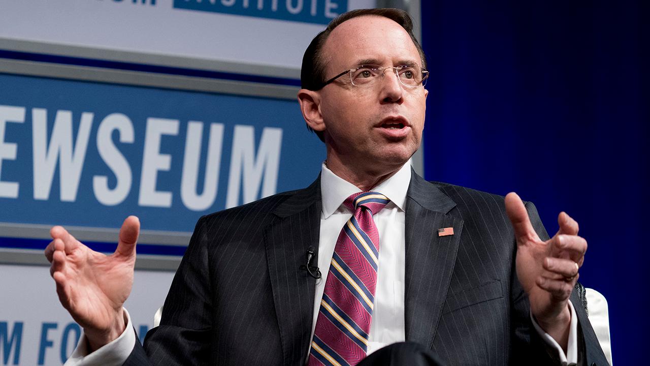 Rod Rosenstein pushes back at House GOP impeachment threats