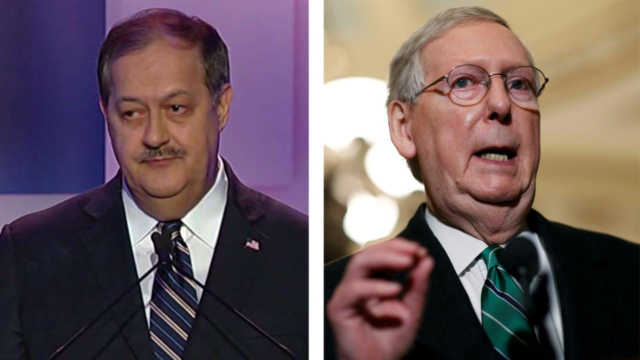 Could Blankenship work with McConnell after name-calling?