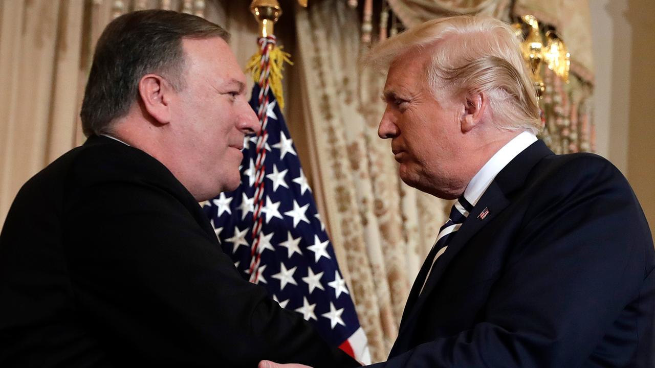 White House: Pompeo is 'lockstep' with President Trump