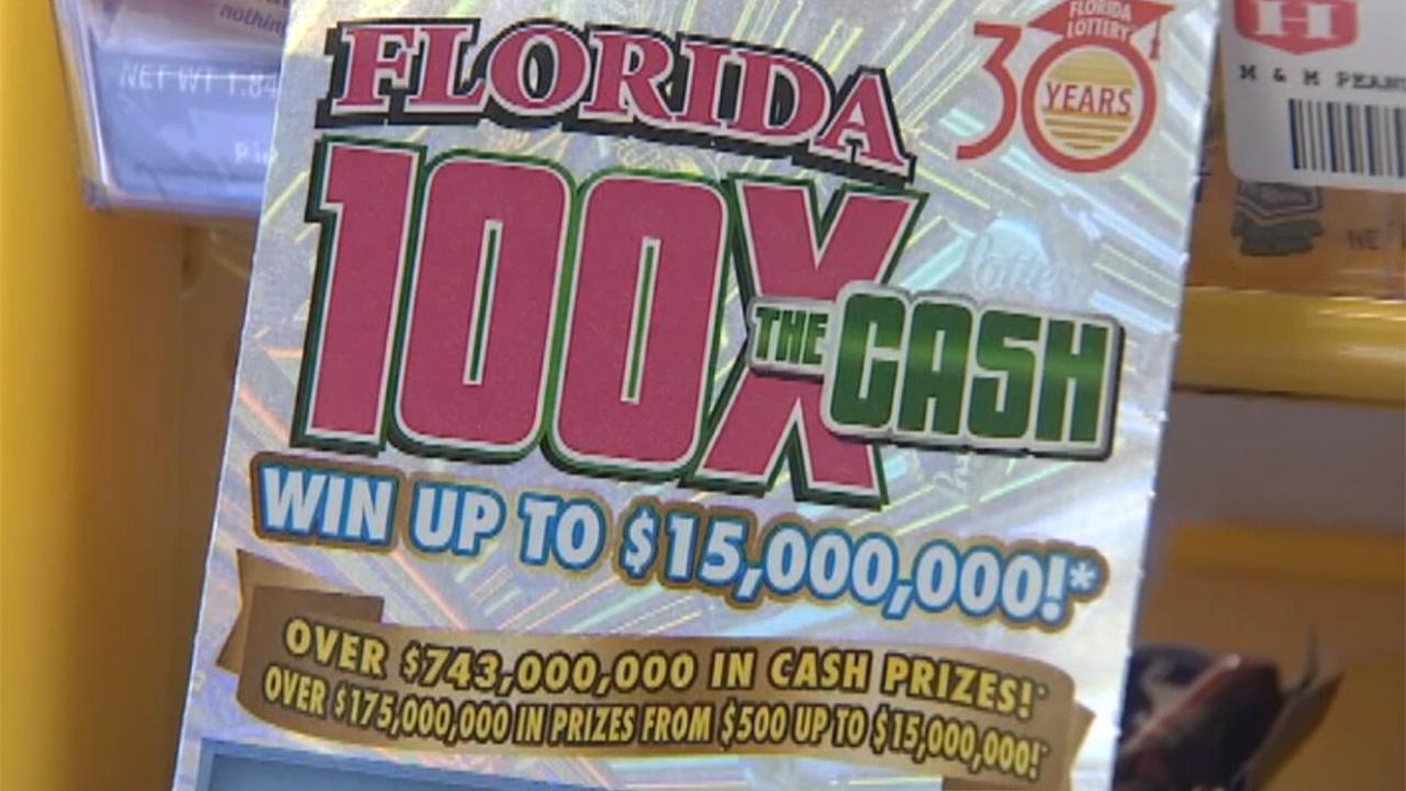Florida man wins his second $1 million lottery prize