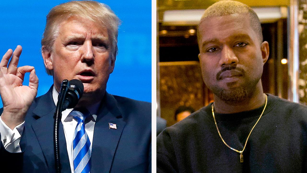 Trump thanks Kanye West for surging poll numbers