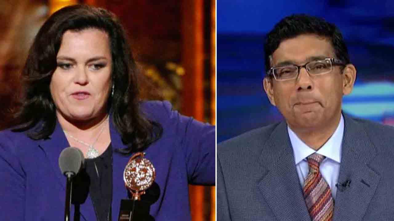 Dinesh D'Souza: Rosie O'Donnell broke the law 5 times