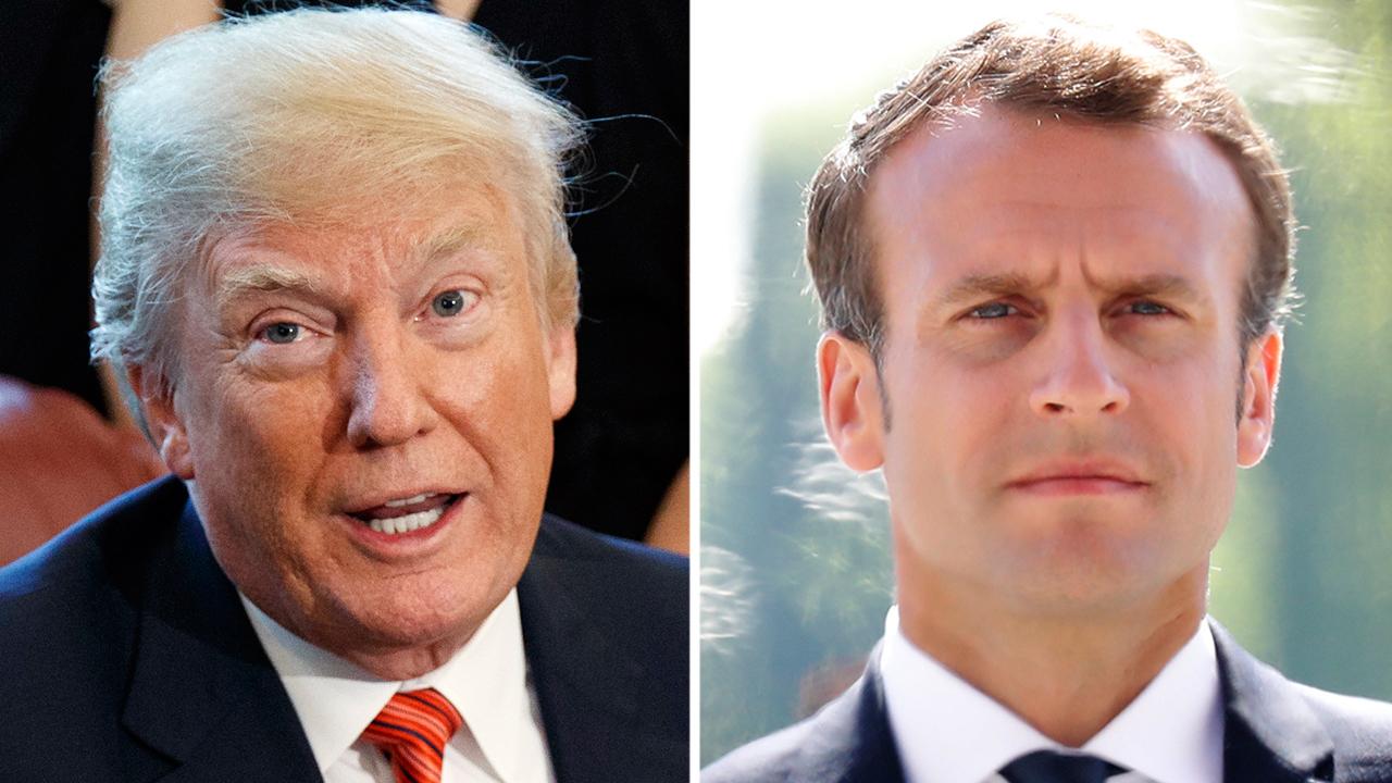 Administration official rejects report on Trump-Macron call