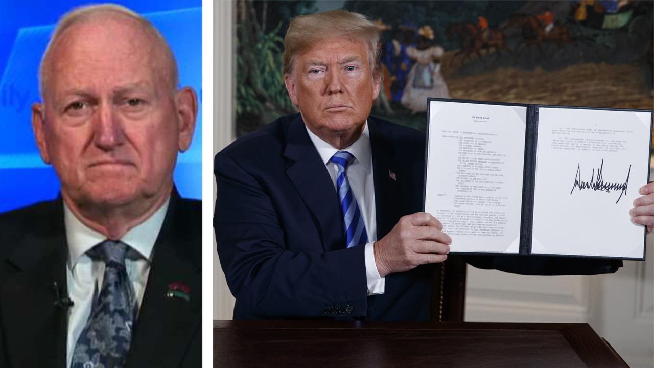 Lt. Gen. Boykin is proud of Trump's choice on Iran deal