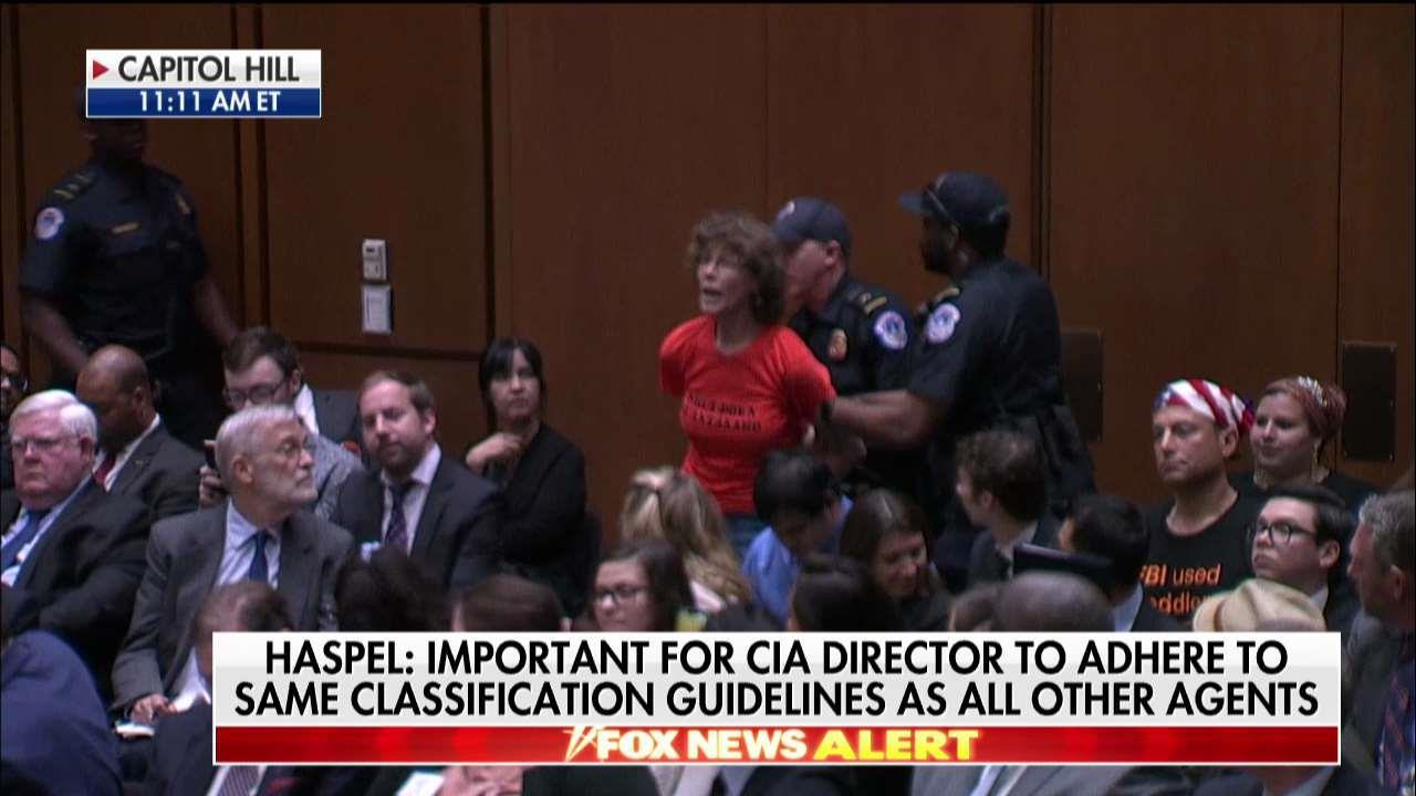 Protester Removed From Haspel Confirmation Hearing