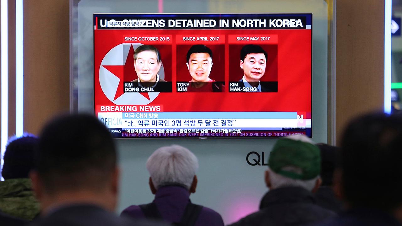 Release of US detainees clears path for Trump-Kim summit