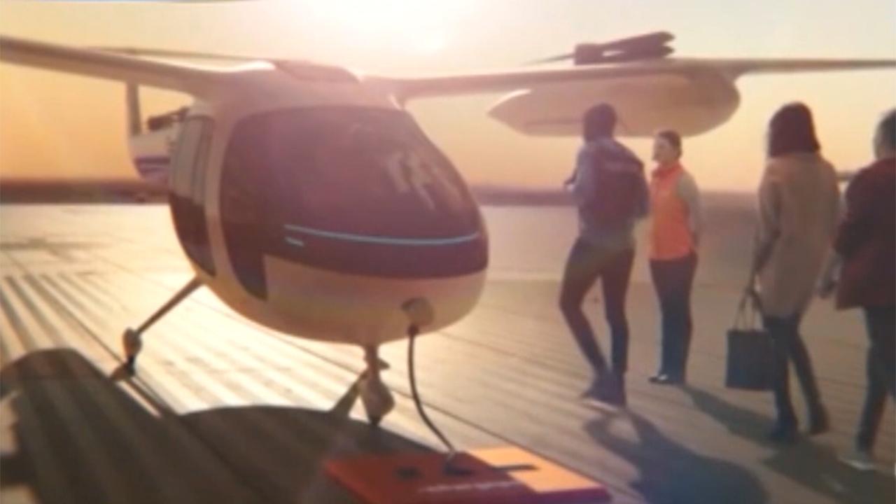 Uber unveils design models for its new air taxi