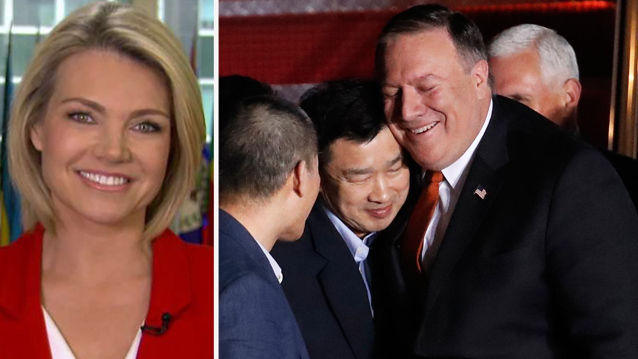 Nauert on whirlwind trip to Pyongyang, release of detainees
