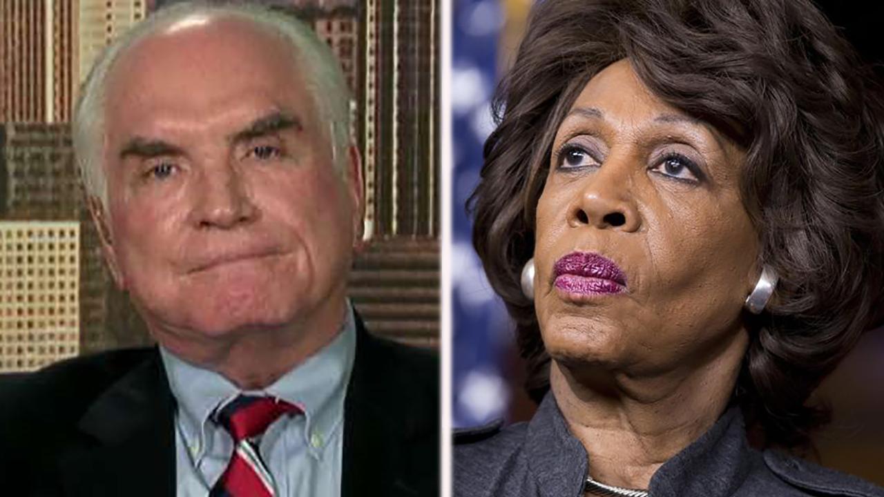 California Democratic Congresswoman Maxine Waters and Pennsylvania Republican Congressman Mike Kelly clashing in a heated House Floor exchange.