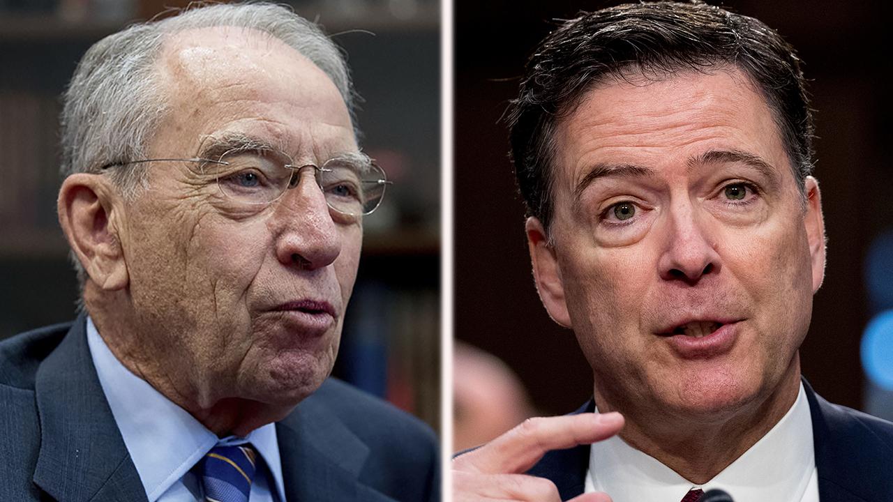 Grassley calls out Comey in letter to intelligence officials
