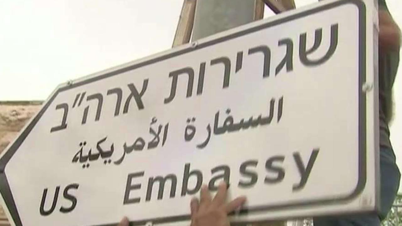US embassy set to open in Jerusalem