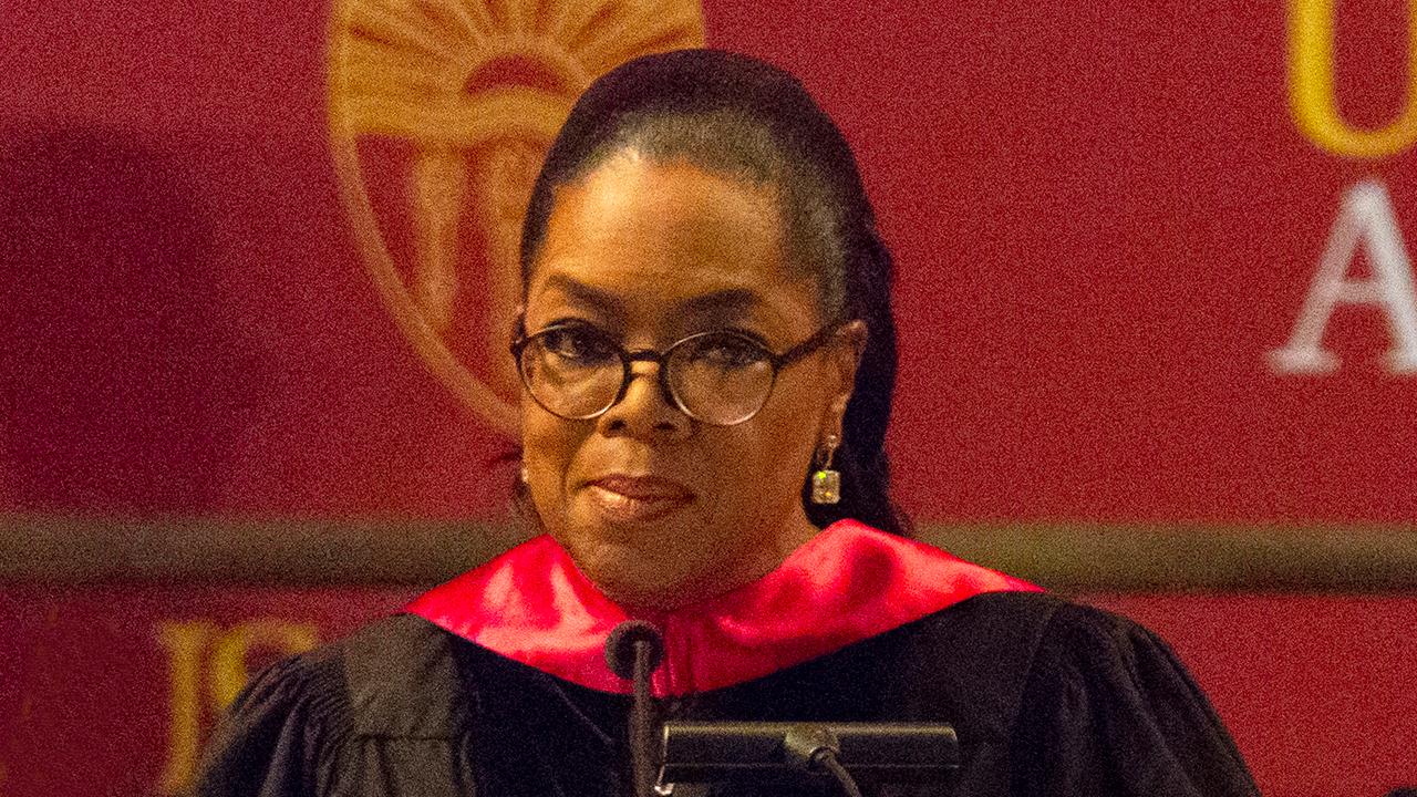 Oprah urges USC grads to fight fake news in political speech
